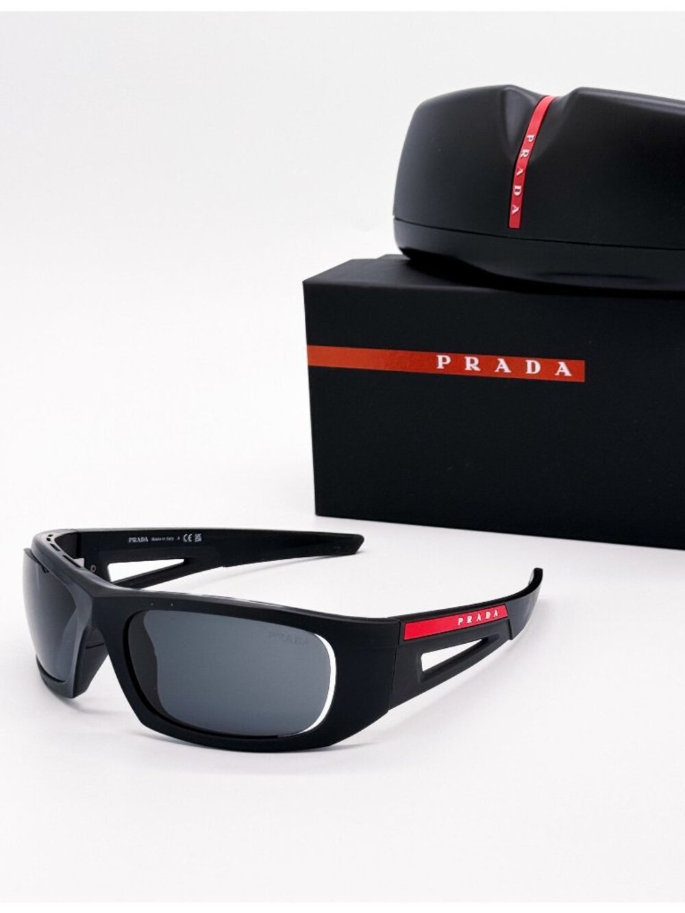 New Prada Linea Rossa PS02YS 1BO06F Unisex Sunglasses